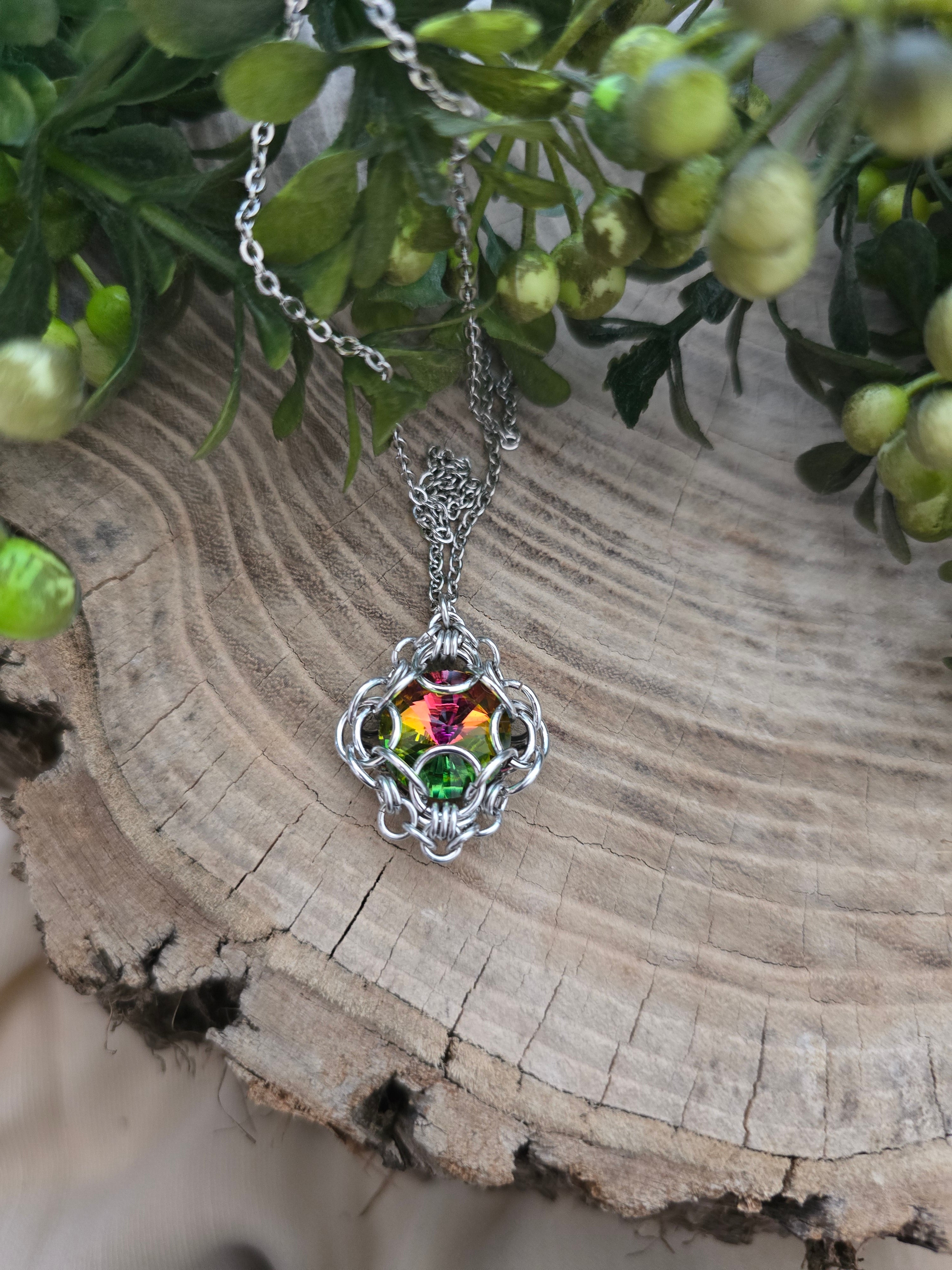 Chainmail pendant