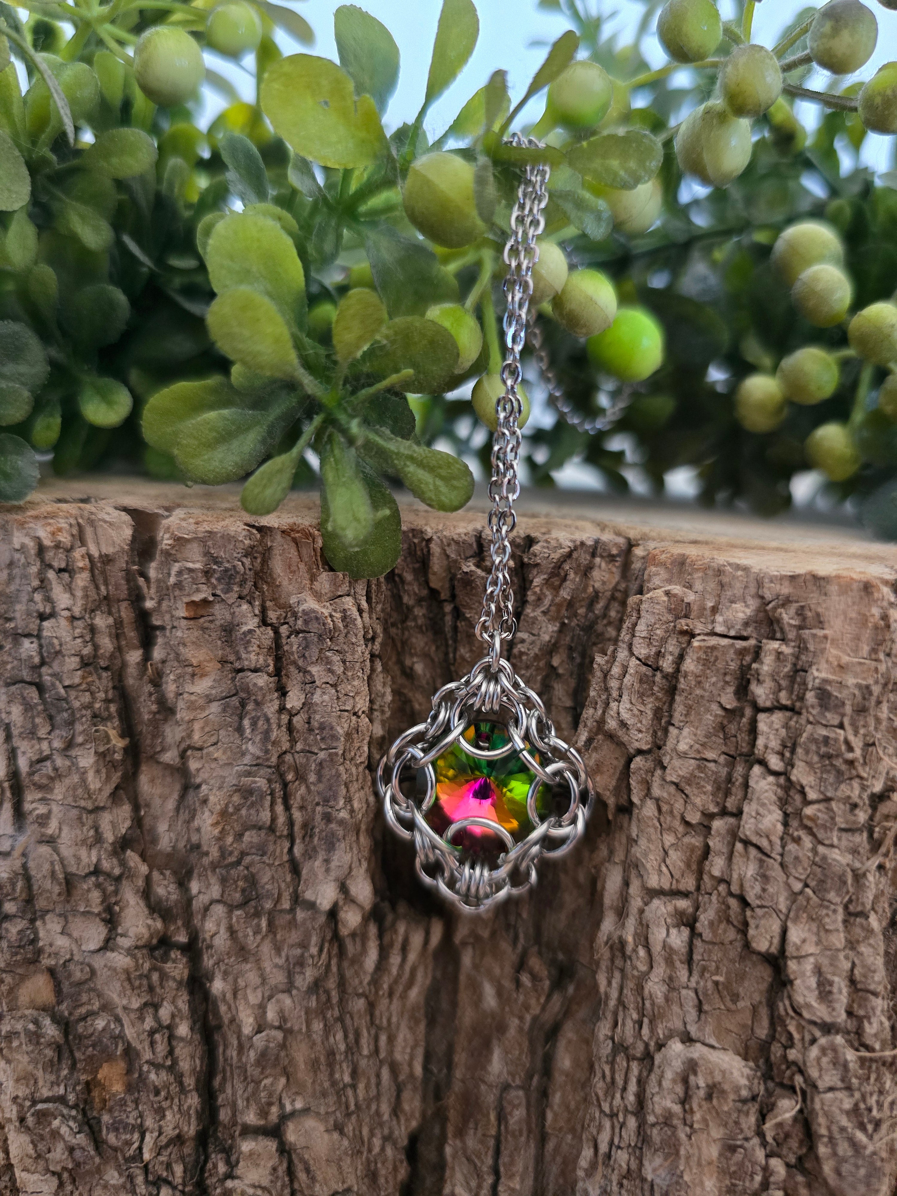 Chainmail pendant